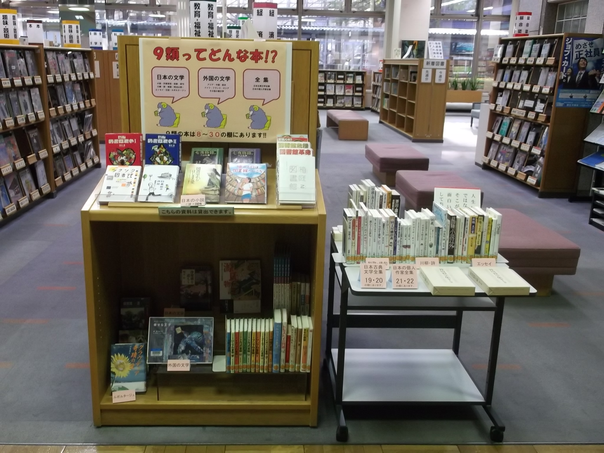 図書分類展示