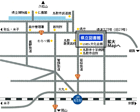 最寄駅からの地図