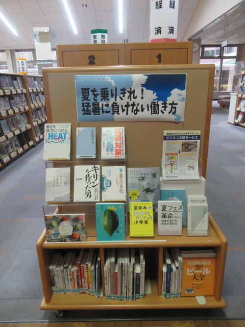 ビジネス展示（夏を乗りきれ）.JPG